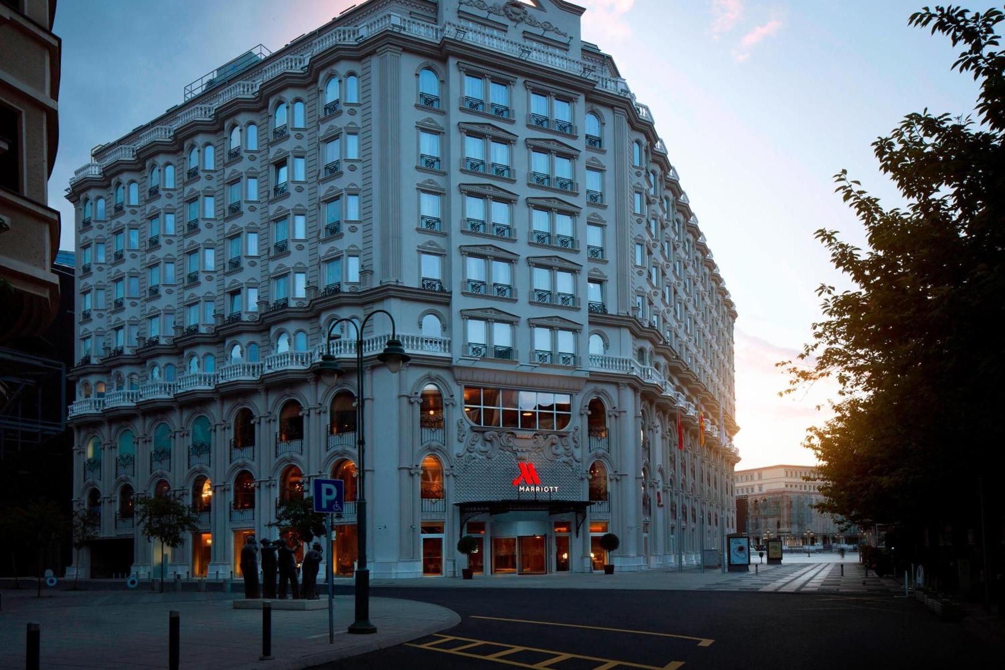 Skopje Marriott Hotel Exterior foto